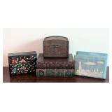 Variety of Small Decorative Boxes