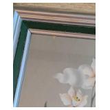 Framed Floral and Birds Print