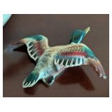 Vintage Ceramic Duck Cookie Jar and Wall Plaques