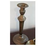 Decorative Brass Candleholders