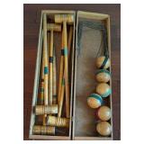 Vintage Croquet Set