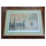 Morning Mallards Framed Gary Moss Print