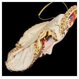 Pair of Decorative Masks and Hand Held Mirror