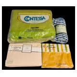 New Linens including some Vintage Linens