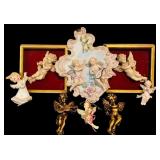 Assorted Vintage Decorative Angel Figurines