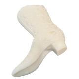 Vintage Fenton Blue Glass Heeled Boot, Vintage Fenton Amber Glass Shoe & Vintage Fenton Milk Glass Boot