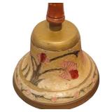 Two Vintage Clocks and a Vintage Bell