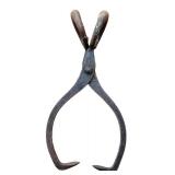 Vintage Metal Ice Grabbers and Metal Hook