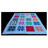 Beautiful Vintage Two Sided Quilt