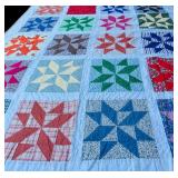 Beautiful Vintage Two Sided Quilt