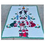 Charming Holiday Themed Quilt