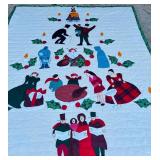 Charming Holiday Themed Quilt