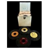 Large Assortment of Vintage 45