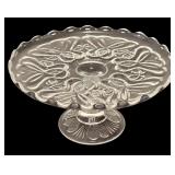 Vintage Glass Pedestal Cake Plates, Vintage Fostoria Liberty Bell Bowl and More