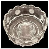 Vintage Glass Pedestal Cake Plates, Vintage Fostoria Liberty Bell Bowl and More