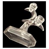 Crystal Candle Holder, Duiske, Irish Crystal, Double Light, Lead Crystal