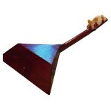 Vintage Russian Balalaika Folk Guitar Hand Paint Lacquerware