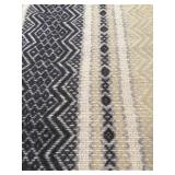 Vintage Fariboult Woolen Mill Co / Magnificent Farbo Blanket Fringed Throw / Robe Mesa