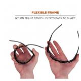 NEW 2 Pack of Ergodyne Skullerz ODIN Safety Glasses-Eye Protection Clear Lens Black Frame