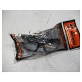 NEW 2 Pack of Ergodyne Skullerz ODIN Safety Glasses-Eye Protection Clear Lens Black Frame