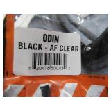 NEW 2 Pack of Ergodyne Skullerz ODIN Safety Glasses-Eye Protection Clear Lens Black Frame