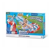 NEW ZURU Red White Blue Water Slide Large 2 Lane With 8 Bunch O Balloons