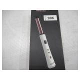 Unplugged Beauty Cordless 1" Curling Wand - Hair Styling Rechargeable Battery - White