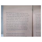 Pair of NEW Lunata Beauty The Mini Wet/Dry Hair Brushes - White and Black