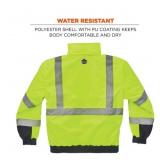 NEW Ergodyne GloWear 8377 Hi-Vis Winter Bomber Jacket - Type R, Class 3 LIME - XXL