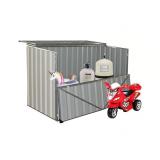 NEW Build-Well 4 ft. x 3 ft. Metal Horizontal Modern Storage Shed without Floor Kit