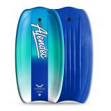 NEW Alendec Hyperwing Hybrid Water Snow Board Sled, 42.5" with Coil Leash - Blue