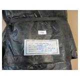 20′ x 60′ 5 oz. Black PE Tarp w/ Advertisement – Reused Billboard – 5 mil Lightweight Duty - A Grade