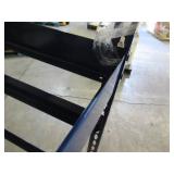 Adjustable Blue Metal Frame Built to Fit Onto Pallets - Perfect for Projects