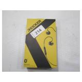 NEW KICKER Bluetooth Wireless Earbuds | Passive Noise Reducing w/Built-in Mic  Water Resistant