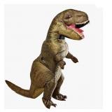 NEW Rubies Inflatable Dinosaur Costume For Adults, One Size Fits Most - Jurassic World T-Rex