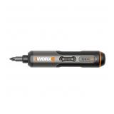 NEW Worx 4V 3-Speed Cordless Screwdriver with 36 Piece Accessory Kit and Case
