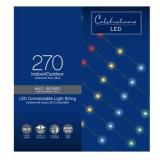 NEW Celebrations LED Micro Multicolored 270 ct String Christmas Lights 90 ft.