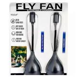 NEW Fly Fan 2- Pack with Built-In Power Bank Portable Charger by Tech2