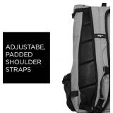 NEW Epoch Elite Gear Bag, Lacrosse Equipment Duffel Bag for Men and Women - Gray