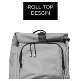 NEW Epoch Elite Gear Bag, Lacrosse Equipment Duffel Bag for Men and Women - Gray