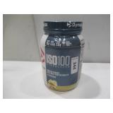 NEW Dymatize ISO100 Hydrolyzed 25g 100% Whey Protein Powder, Gourmet Vanilla 1.6 lbs. EXP 12/25