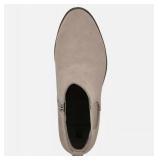 NEW White Mountain Ladies Ankle Boots Size 9 Taupe Suede