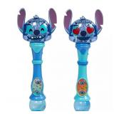NEW Licensed Light-Up Bubble Wands, 2 pk.- Stitch
