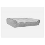Kirkland Signature Bolster Duke Pet Bed, 46 × 36 in - Gray