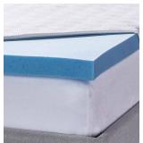 NEW Novaform Advanced Cooling Gel Memory Foam Mattress Topper - TWIN