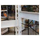 Adjustable White Metal Frame Built to Fit Onto Pallets - Perfect for Projects