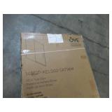 NEW OVE Decors Kelsey 60" Tub Door - Satin Nickel