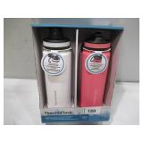 NEW Thermoflask 24 oz. Stainless Steel Water Bottle Set, 2-pack