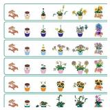 NEW Zuru MAX Premium Building Bricks Collection, 4 pk. - Garden