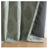 NEW Silk Home Mitchell Blackout Curtains - SAGE